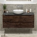 Тумба со столешницей и накладной раковиной подвесная BelBagno ETNA 120 Rovere Moro, без отверстия под смеситель 202735 Тумба со столешницей и накладной раковиной подвесная BelBagno ETNA 120 Rovere Moro, без отверстия под смеситель 202735