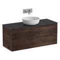 Тумба со столешницей и накладной раковиной подвесная BelBagno ETNA 120 Rovere Moro, без отверстия под смеситель 202735 Тумба со столешницей и накладной раковиной подвесная BelBagno ETNA 120 Rovere Moro, без отверстия под смеситель 202735