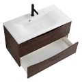 Тумба с раковиной подвесная BelBagno MARINO 100 Rovere Moro, раковина белая 201938