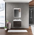 Тумба с раковиной подвесная BelBagno MARINO-CER 60 Rovere Nature Grigio, раковина белая 200583