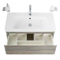 Тумба с раковиной подвесная BelBagno ALBANO-CER 80 Pino Scania, раковина белая 196828
