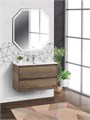 Тумба с раковиной подвесная BelBagno KRAFT 39 80 Rovere Tabacco, раковина белая 193998