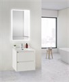 Тумба с раковиной подвесная BelBagno KRAFT 39 50 Bianco Opaco, раковина белая 193983