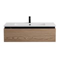 Тумба с раковиной подвесная CEZARES SLIDER 100 Дуб Тангент, раковина белая 190697