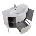 Тумба с раковиной подвесная CEZARES EDEN 91 Bianco lucido, раковина белая 190665