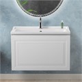 Тумба с раковиной подвесная CEZARES GIUBILEO-N 80 Bianco Lucido, раковина белая 190726