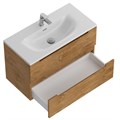 Тумба с раковиной подвесная BelBagno ETNA 39 80 Rovere Nature, раковина белая BB-8099-3-80 202557