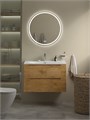Тумба с раковиной подвесная BelBagno ETNA 90 Rovere Nature, раковина белая BB-8099-90 202528