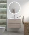 Тумба с раковиной подвесная BelBagno ETNA 90 Rovere Grigio, раковина белая BB-8099-90 202526