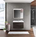 Тумба с раковиной подвесная BelBagno MARINO-CER 70 Rovere Nature Grigio, раковина белая 200591