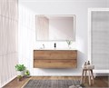 Тумба с раковиной подвесная BelBagno KRAFT 120 Rovere Tabacco, раковина белая 194020