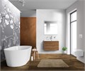 Тумба с раковиной подвесная BelBagno ALBANO 80 Rovere Rustico, раковина белая 193905