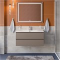 Тумба с раковиной подвесная BelBagno KRAFT 100 Бежевый матовый, раковина BB-8099-100 204832