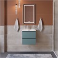 Тумба с раковиной подвесная BelBagno KRAFT 39 50 Голубой Матовый, раковина BB-8099-3-50 204805