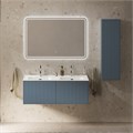 Тумба с раковиной подвесная с выдвижными ящиками CEZARES PORTOFINO 120 Blu Avio, раковина белая 50135 203941