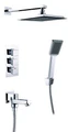 Душевая система Timo Tetra-thermo 3-х режимная с термостатом (SX-0199/00SM chrome) SX-0199/00SM