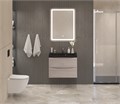 Тумба с раковиной подвесная BelBagno MARINO 60 Rovere Grigio, раковина чёрная BB600/450-LV-ART-AST-NERO 202814