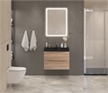 Тумба с раковиной подвесная BelBagno MARINO 60 Rovere Bianco, раковина чёрная BB600/450-LV-ART-AST-NERO 202813