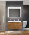 Тумба с раковиной подвесная BelBagno MARINO 100 Rovere Nature, раковина белая BB1000/450-LV-MR-FT 202761