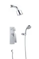 Душевая система Timo Helmi скр.монтажа, 2-х режимная (SX-4059/00-16SM (2100) chrome/white) SX-4059/00-16SM