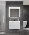 Тумба с раковиной подвесная BelBagno MARINO 80 Bianco Opaco, раковина белая BB800/450-LV-MR-FT 202745