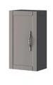 Шкафчик подвесной с одной распашной дверцей, реверсивный CEZARES TIFFANY 55245 Grigio Nuvola 190391