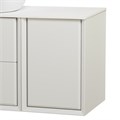 Шкафчик подвесной с одной дверцей, совместимый с базой под раковину CEZARES BELLAGIO 54862 Bianco opaco 189847