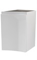 Шкафчик подвесной с одной распашной створкой, правый VAGUE CEZARES 44222 Bianco lucido 189836