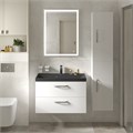Шкаф подвесной BelBagno AURORA-1600-2A-SC-BL-P-R Bianco Lucido, правосторонний 01496747493