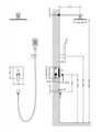 Душевая система встроенная Timo Torne (SX-4319/03SM) SX-4319/03SM