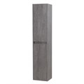 Шкаф подвесной BelBagno KRAFT-1600-2A-SC-CG-L Cemento Grigio, левый KRAFT-1600-2A-SC-CG-L