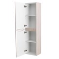 Шкаф подвесной BelBagno FLY-MARINO-1500-2A-SC-RG-P-L Rovere Grigio, левый FLY-MARINO-1500-2A-SC-RG-P-L