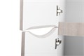Шкаф подвесной BelBagno FLY-MARINO-1500-2A-SC-RG-P-L Rovere Grigio, левый FLY-MARINO-1500-2A-SC-RG-P-L
