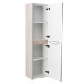 Шкаф подвесной BelBagno FLY-MARINO-1500-2A-SC-RG-P-R Rovere Grigio, правый FLY-MARINO-1500-2A-SC-RG-P-R