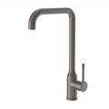 Смеситель Splenka для кухни П-образный поворотный излив, графит (S206.40.09) S206.40.09