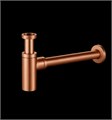 Сифон для раковины Raglo бутылочный, латунь, матовая медь (R600.20.33) R600.20.33