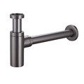 Сифон для раковины Raglo бутылочный, латунь, графит (R600.20.09) R600.20.09