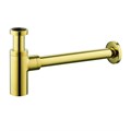 Сифон для раковины Raglo бутылочный, латунь, золото (R600.20.23) R600.20.23