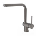 Смеситель Splenka для кухни Г-образный поворотный излив, графит (S205.40.09) S205.40.09