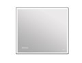 Зеркало Cersanit  LED 011 design 100x80 с подсветкой часы металл. рамка прямоугольное (KN-LU-LED011* KN-LU-LED011*100-d-Os