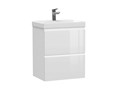 Тумба под раковину подвесная Cersanit MODUO 50 для MODUO SLIM 50 узкая белый (64124) 64124