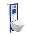 Комплект CERSANIT CITY SMART DPL EO slim инсталляция AQUA 40 SMART M LP (69323) 69323