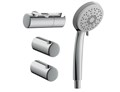 Душевой гарнитур Cersanit VIBE (стойка) 3 режима шланг 150 металл (63067) 63067