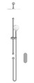 Душевая система Cersanit MODUO встраиваемая (смеситель стандартный) 5 режимов шланг 150 металл хром (64087) 64087