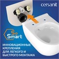 Комплект Cersanit CITY SMART CO DPL EO slim Инсталляция LINK PRO кнопка TWINS пластик черный матовый (68308) 68308