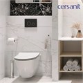 Комплект Cersanit CITY SMART CO DPL EO slim Инсталляция LINK PRO кнопка TWINS пластик черный матовый (68308) 68308