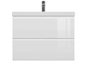 Тумба под раковину подвесная Cersanit MODUO 80 для MODUO SLIM 80 узкая белый (64126) 64126