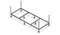 Рама для ванны Cersanit VIRGO 180 (K-RW-VIRGO*180n) K-RW-VIRGO*180n