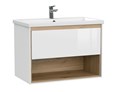 Тумба под раковину подвесная Cersanit LOUNA 80 для COMO 80 белый (64071) 64071