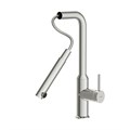 Смеситель для кухни Cersanit FLAVIS однорычажный с выдвижным изливом хром (64860) 64860